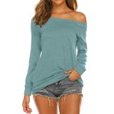 Blusa Feminina Halife De Manga Comprida, Decote E Ombro
