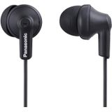 Panasonic Ergofit Fones De Ouvido In-ear Rp-hje120-ka (matte Black) Som Cristalino Dinâmico, Ergonomic Comfort-fit