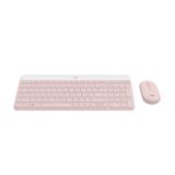 Kit Teclado E Mouse Mk470 Slim, Rosa