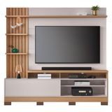 Home Ripado Tvs 65 E 8 Pés Cia Freijó Off White
