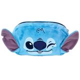 Estojo Escolar Fluffy Pelúcia Stitch Com Ziper - 4778 - Dac
