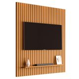 Painel Para Tv Ripado Até 55 Polegadas Mega Cedro Edn Cedro