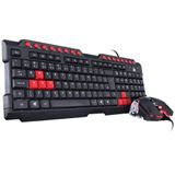 Teclado E Mouse Gamer Grifo - Mouse 2400 Dpi Cabo Usb 1.8 Me