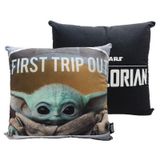 Almofada Em Veludo 40Cm Baby Yoda