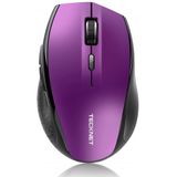 Mouse Sem Fio Bluetooth, Tecknet 5 Níveis De Dpi Ajustáveis, 24 Meses De Duração Da Bateria, 6 Botões Compatíveis Para Ipad/laptop/surface Pro/