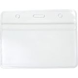 Cartão De Identificação Claro Horizontal Porta-bolso De Bolso Claro Transparente À Prova D&#39;água Nome Da Paisagem Marca De Segurança Troca D