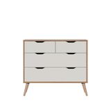 Comoda 4 Gavetas M-101 Colibri Home Freijo Off White