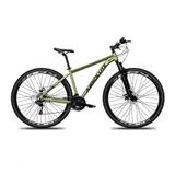 Bicicleta Aro 29 Absolute Nero 5 Alumínio 21v Freio A Disco Garfo Com Suspensão - Oliva Tam.15