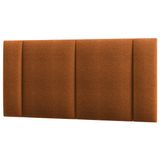 Cabeceira Estofada Iluminação Led Stella Cama Box Casal 140 Cm