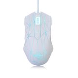 Mouse Para Jogos Firstblood Only Game Aj52 Watcher Rgb Star White