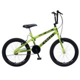 Bicicleta Max Boy Aro 20 Infanto-juvenil Colli Amarelo Neon