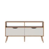 Rack 120cm 2 Gavetas M-103 Colibri Home Freijo Off White