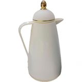 Garrafa Térmica De Mesa Ivory White Café Leite Chá 1 Litro
