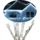 Pisca Cascata Branco 8 Funções 288 Lâmpadas Leds De 220v 4m