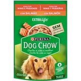 Ração Úmida para Cachorro Adulto Pequeno Purina Dog Chow Salmão ao Molho Sachê 100g