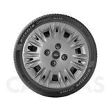 1x Calota New Fiesta Hatch Sedan Aro 15 Grafite 123cp