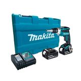 Parafusadeira Sem Fio 18v Encaixe 1/4&#39;&#39; Com 2 Baterias Carregador Bit Maleta Dfs250rfe Makita