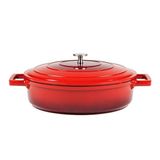 Cacarola Baixa 28cm One Vermelha - Jomafe