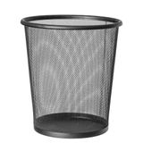 Cesto Para Lixo Metal 8l Aramado / Telado Preto Mood - Nobre