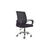 Cadeira Escritório Trevalla Tl-cde-37-1 Ergonômica Preta