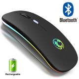 Wireless Mouse Bluetooth Mouse Rgb Recarregável Pc Computador