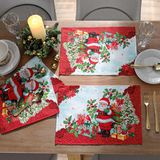 Jogo Americano 4 Peças 45x31cm Clean Dohler Renova Natal 115