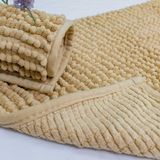 Tapete Para Banheiro Bolinha Soft Palha