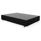 Base Para Cama Box Solteiro King Guldi Com Guarda Objetos Azul
