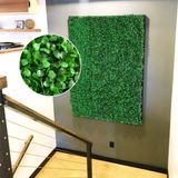 3 Placas Para Parede Verde Buxinho Artificial 60x40 Plantas Com Aparência Real Decoração Interna