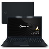 Notebook Positivo Vision R15 AMD Ryzen 5 5500U Linux 16GB RAM 512GB SSD 15.6" Full HD Lumina Bar Preto