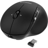 Sabrent Recarregável Ergonômico 2.4ghz Mouse Sem Fio Com Função 4d (ms-wrch)