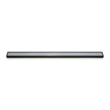 Luminária Led Save Energy Compact Linear De Sobrepor 36w Bivolt Preto 5700k Luz Branca