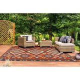 Tapete Sisal Aurora 06 Vermelho 2,00x2,50m - Edantex