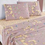 Conjunto Lencol Casal King Size Florença 04 Peças 200 Fios