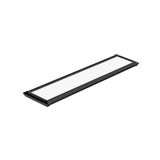 Luminária Led Taschibra Tl Slim 10 De Sobrepor 20w Bivolt Preto 4000k Luz Neutra