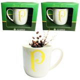 Kit 3un Caneca Xícara Porcelana Branca Básica 300ml