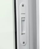 Veneziana Elite 6 Folhas Moveis 120 X 150 Vidro Liso Branco