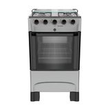 Fogão 4 Bocas A Gás Mueller Mfi4bb Mesa Inox E Acendimento Automático Titânio Bivolt
