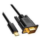 Cabo Conversor, Comtac, Usb -c X Vga, 1,8mt, Preto 20119446