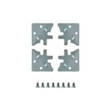 Kit Esquadretas Para Perfil Moveleiro