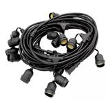 Varal Cordão Luz Resistente A Água Ip65 10 Metros 10