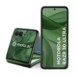 Smartphone Motorola Razr 50 Ultra 5g - Forest Green, 512gb, 24gb Ram Boost, Câmera 50 Mp, Selfie 32 Mp E Tela De 6,9"