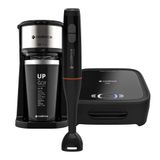 Kit Trio Black Cadence - Cafeteira - Sanduicheira - Mixer - 220v
