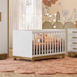 4315 - Berco Mini Cama Q Encanto Slim Branco Acetinado