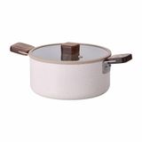 Caçarola 20cm/2,6l - Alumínio Forjado Com Revestimento Cerâmico Bien Neoflam Bege