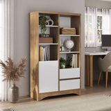 Estante Multiuso Com 5 Prateleiras Space Olmo-branco