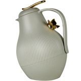 Garrafa Térmica De Mesa Daphne Cinza Leite Café Chimarrão 1l