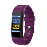 Rastreador De Fitness Smartwatch Heart Rate Waterproof Roxo