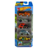 Hot Wheels Pacote 5 Carros Hw Getaways - Mattel