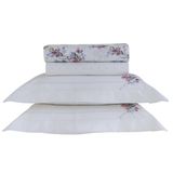 Jogo Cama Casal 200 Fios Vida Bela Estampado Kacyumara Jador